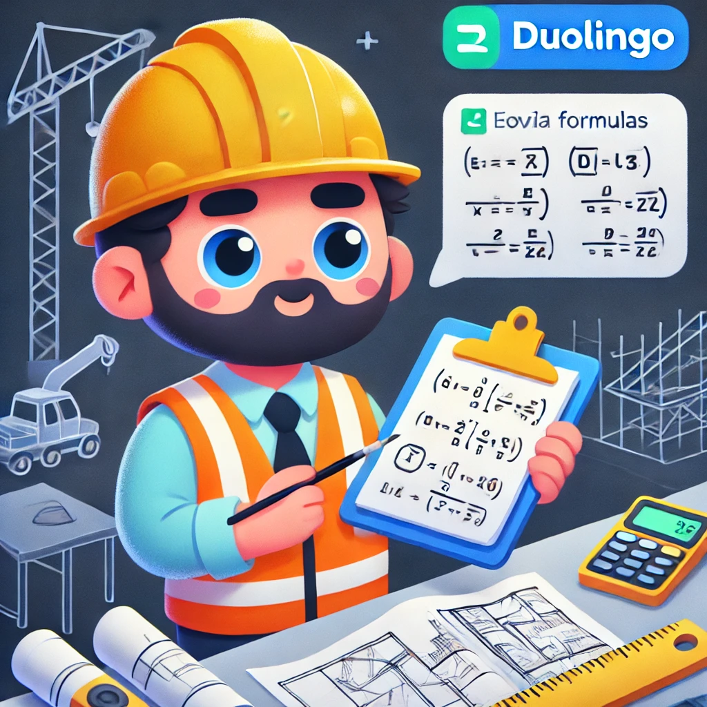 Engineering student studying formulas